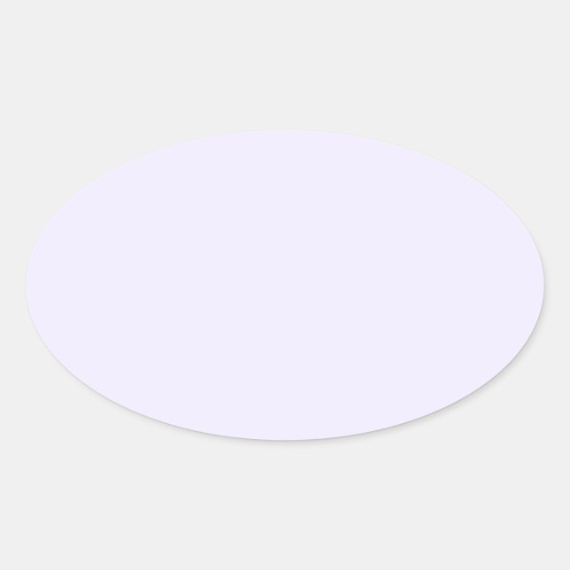 Sticker Ovale Pastel Violet 2 (Devant)
