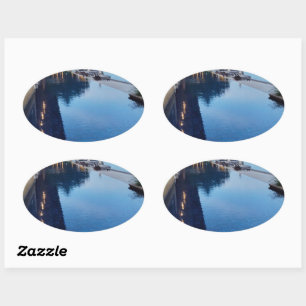 Sticker Ovale Personnalisé sur mesure