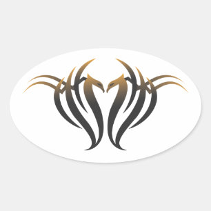 Sticker Ovale Phoenix