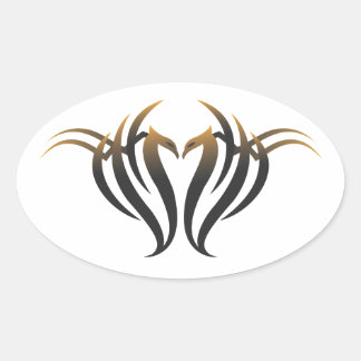 Sticker Ovale Phoenix