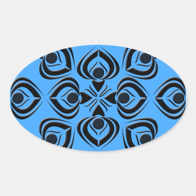 Sticker Ovale Pique (Devant)