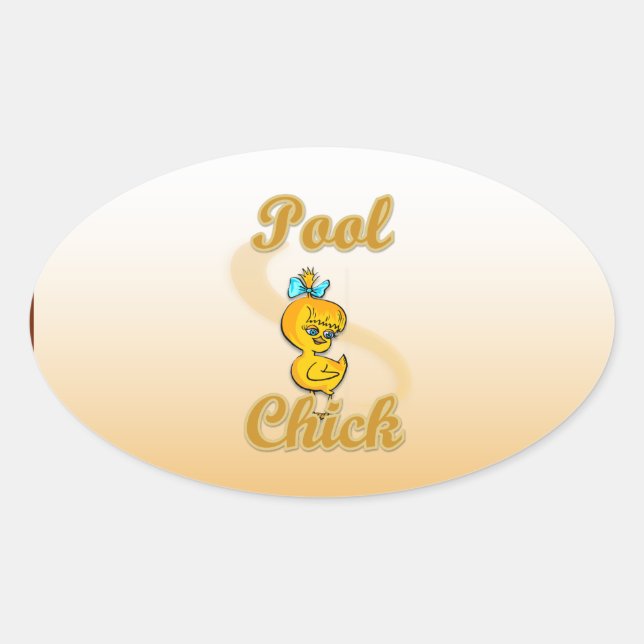 Sticker Ovale Piscine (Devant)