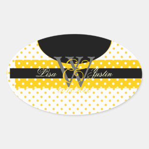 Sticker Ovale PIxDezines do-it-yourself couleurs, Dots et al.