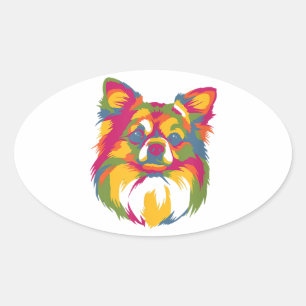 Sticker Ovale Poison parfait pour le Livre de Pet