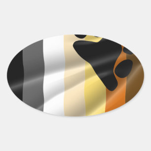 STICKER OVALE PORTEZ FIERTÉ