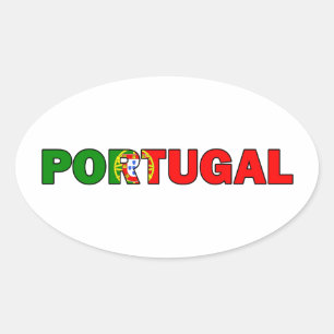 Sticker Ovale Portugal