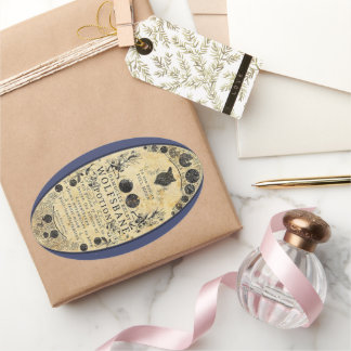 Sticker Ovale Potion de loup-garou Wolfsbane