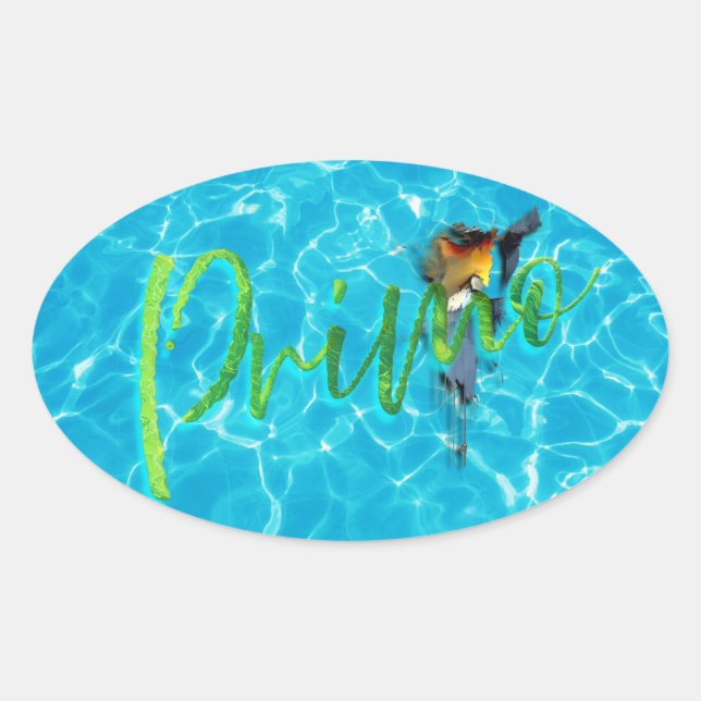 STICKER OVALE PRIMO  (Devant)
