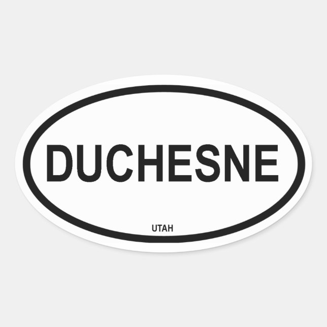 Sticker Ovale QUATRE Duchesne (Devant)