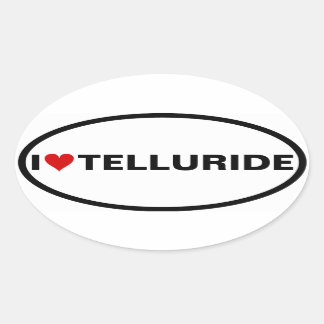 Sticker Ovale QUATRE I [Coeur] Telluride