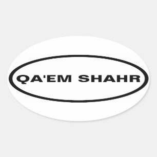 Sticker Ovale QUATRE QA'em Shahr