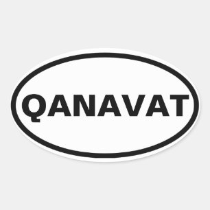 Sticker Ovale QUATRE Qanavat