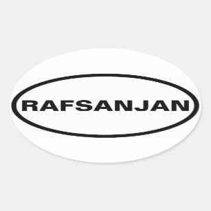Sticker Ovale QUATRE Rafsanjan
