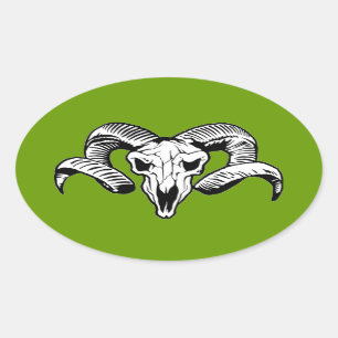 STICKER OVALE RAM