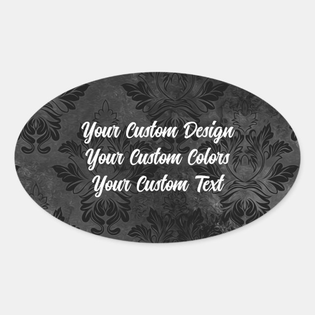 Sticker Ovale Redesign from Scratch ! Créer une Customise complè (Devant)