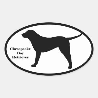Sticker Ovale Rétrificateur de la baie Chesapeake