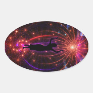 Sticker Ovale Révélation