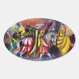 STICKER OVALE RIDERS