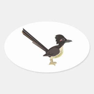 Sticker Ovale Roadrunner