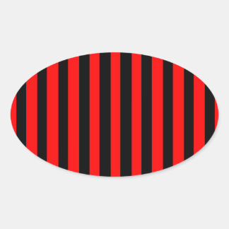 Sticker Ovale Ruby Black
