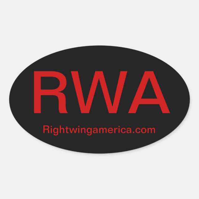 STICKER OVALE RWA (Devant)