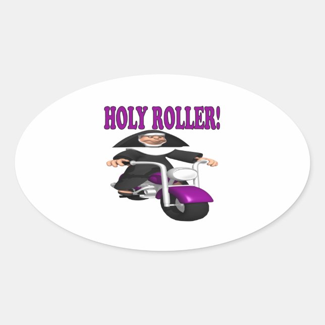 Sticker Ovale Saint-Roller (Devant)