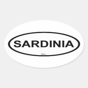 STICKER OVALE SARDAIGNE