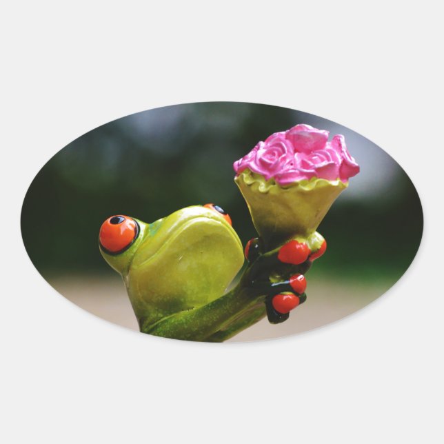 Sticker Ovale Serez-vous mon.... (Devant)