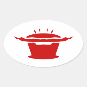Sticker Ovale SIGNE BBQ coréen (고 기 구 이)