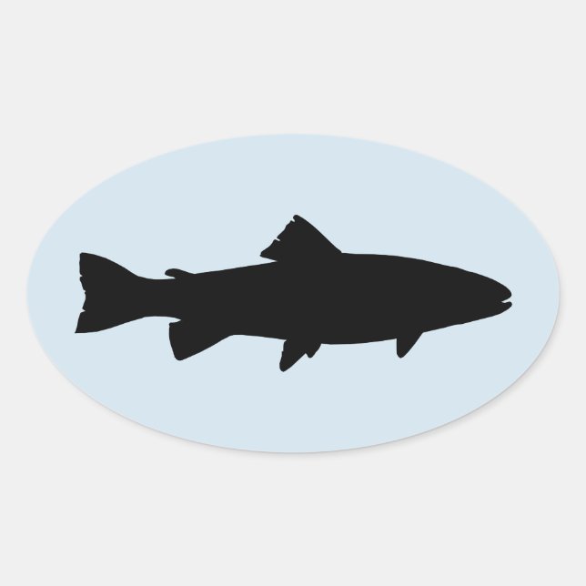 Sticker Ovale Silhouette (Devant)