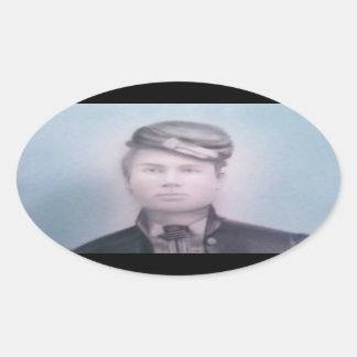 Sticker Ovale Soldat de guerre civile