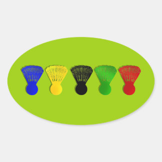 Sticker Ovale sport de billot