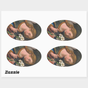 Sticker Ovale St. Gabriel l'Archange (M 035)