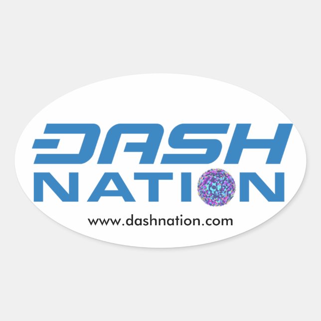 Sticker Ovale Stick DN1 (Devant)