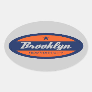 Sticker Ovale *Stickers Brooklyn