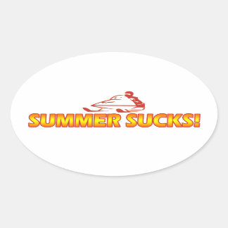 Sticker Ovale Sucs d'été