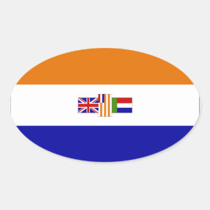 Sticker Ovale Suid-Afrika