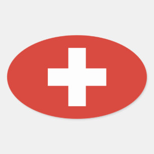 Sticker Ovale Suisse