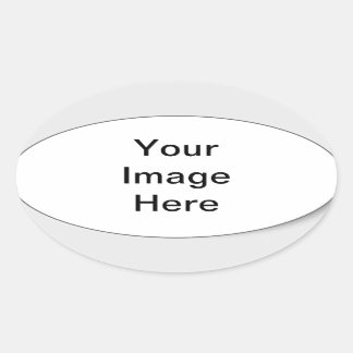 Sticker Ovale Swan in Wonder