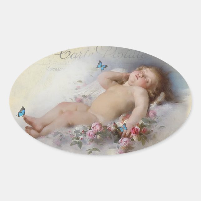 Sticker Ovale Sweet Dreams (Devant)