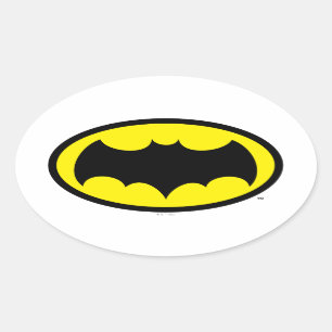 Sticker Ovale Symbole Batman