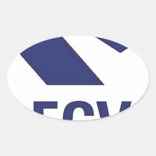 Sticker Ovale T-shirt de FGV