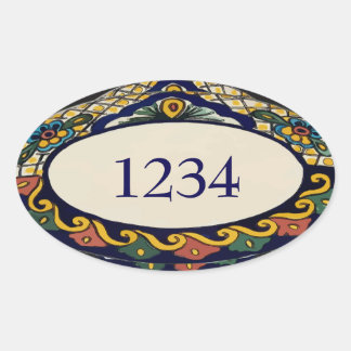Sticker Ovale Table d'adresses ajouter des nombres