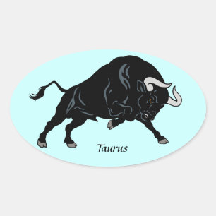 Sticker Ovale taurus