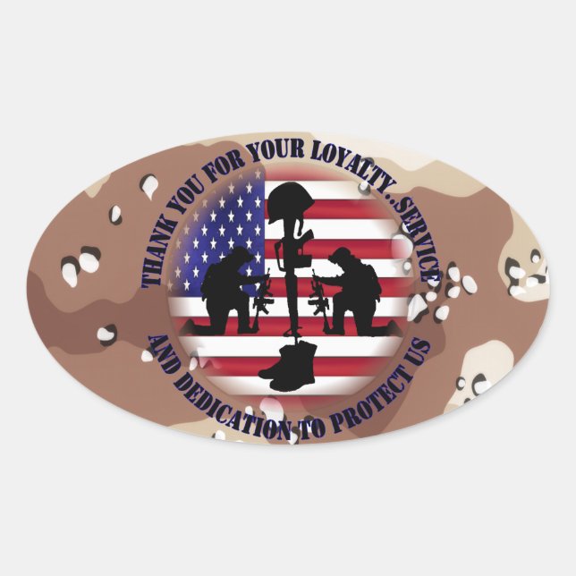 Sticker Ovale Thank you for your Loyalty ..... (Devant)