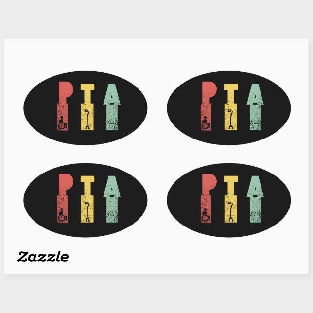 Sticker Ovale Thermos PTA (Feuille)