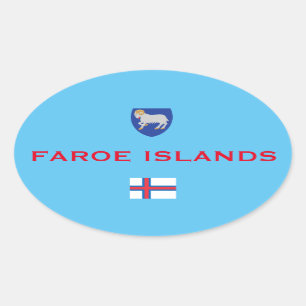Sticker Ovale Tournoi d'Ovale à l'Euro de Faroe Island