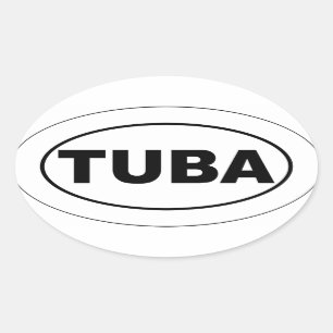 Sticker Ovale Tuba