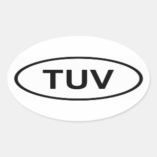 Sticker Ovale Tuvalu YUV
