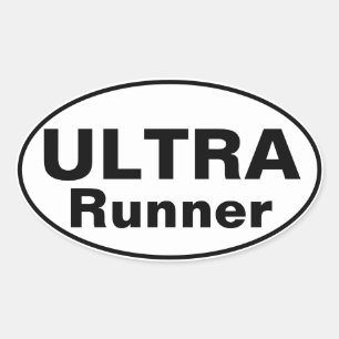 Sticker Ovale Ultra Runner